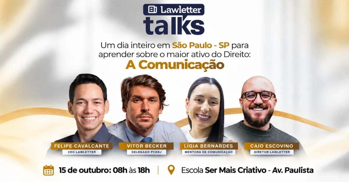 Lawletter Talks reúne profissionais para discutir comunicação no Direito